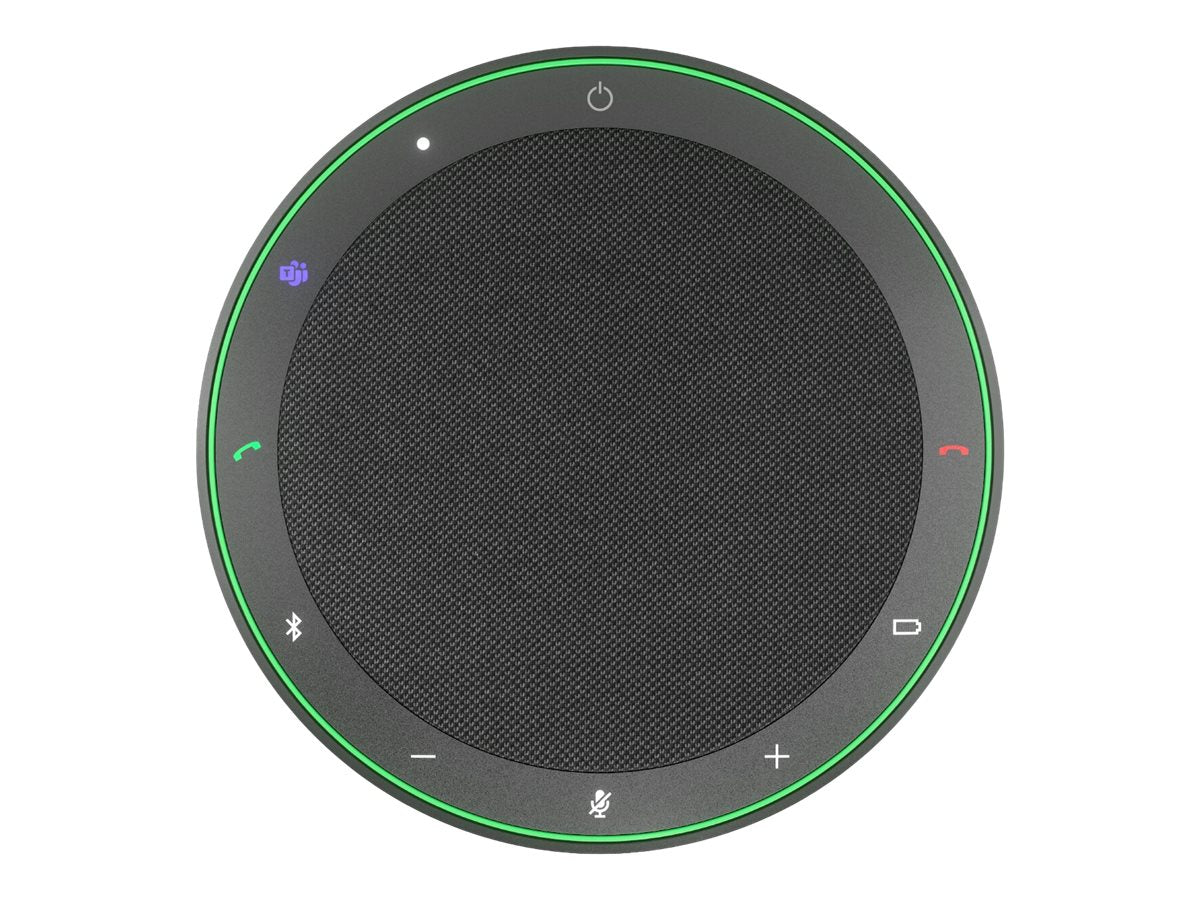 Jabra Speak2 75 MS - Altavoz - Bluetooth - Inalámbrico - USB-C, USB-A - Gris oscuro - Certificado para Microsoft Teams Rooms, Optimizado para Microsoft Teams, Certificado con Microsoft Quick Pairing