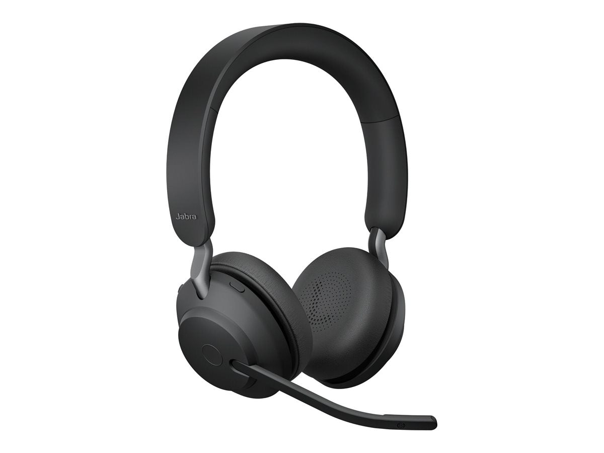 Jabra Evolve2 65 UC Stereo - Auricular - en oreja - Bluetooth - inalámbrico - USB-A - aislamiento de ruido - negro