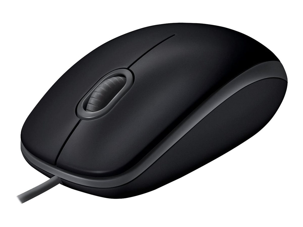 Logitech - Mouse - Wired - Black - M110 Silent