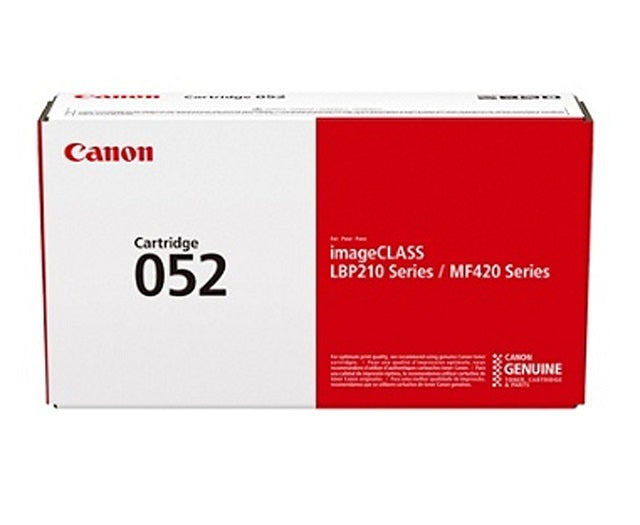 Canon 052 - Negro - original - cartucho de tóner - para imageCLASS LBP212, LBP215, MF429; i-SENSYS LBP212, LBP214, LBP215, MF421, MF426, MF429