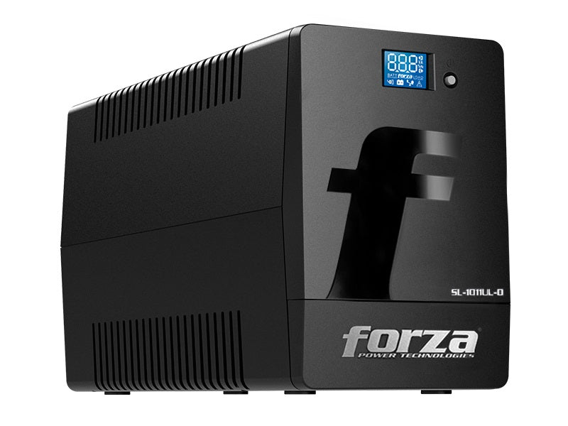 Forza SL Series SL-1011UL - UPS - CA 110/120 V - 600 vatios - 1000 VA - AC 120 V - USB - conectores de salida: 8 - 1100J