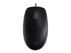 Logitech - Mouse - Wired - Black - M110 Silent