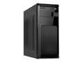 Xtech XTQ-209 - Torre - ATX 600 vatios - negro - USB/Audio