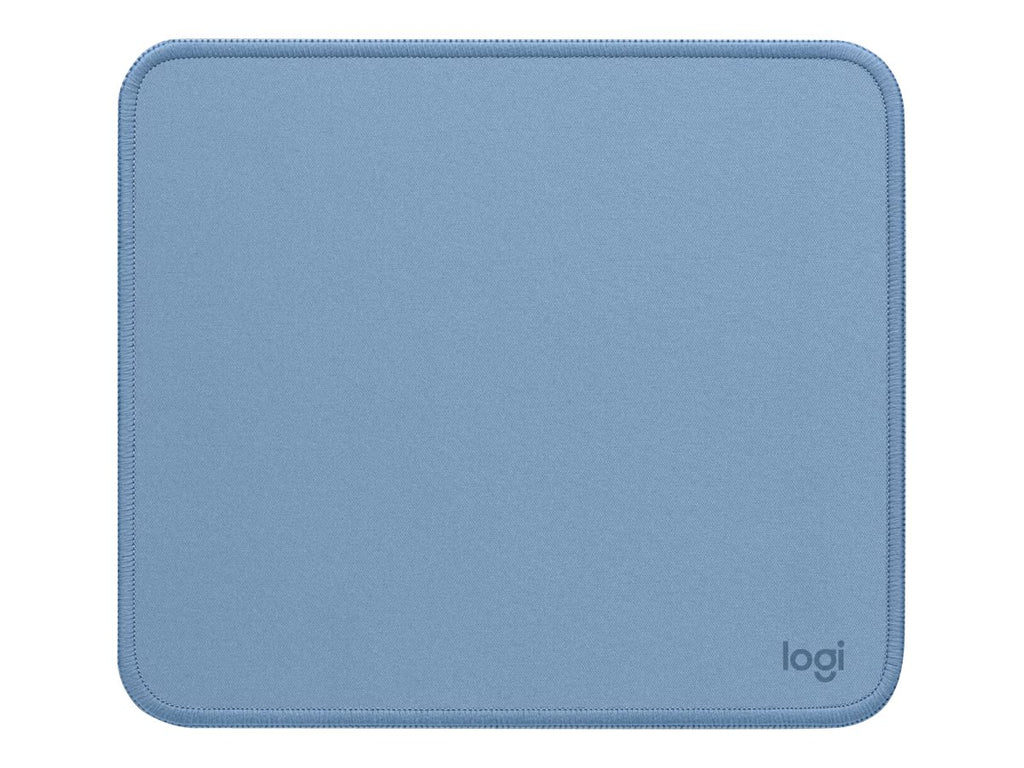 Logitech Studio Series - Alfombrilla de ratón - base de goma antideslizante, fácil deslizamiento, superficie resistente a salpicaduras - gris azulado
