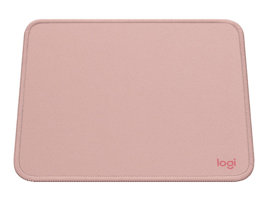 Logitech Studio Series - Alfombrilla de ratón - base de goma antideslizante, fácil deslizamiento, superficie resistente a salpicaduras - rosa oscuro