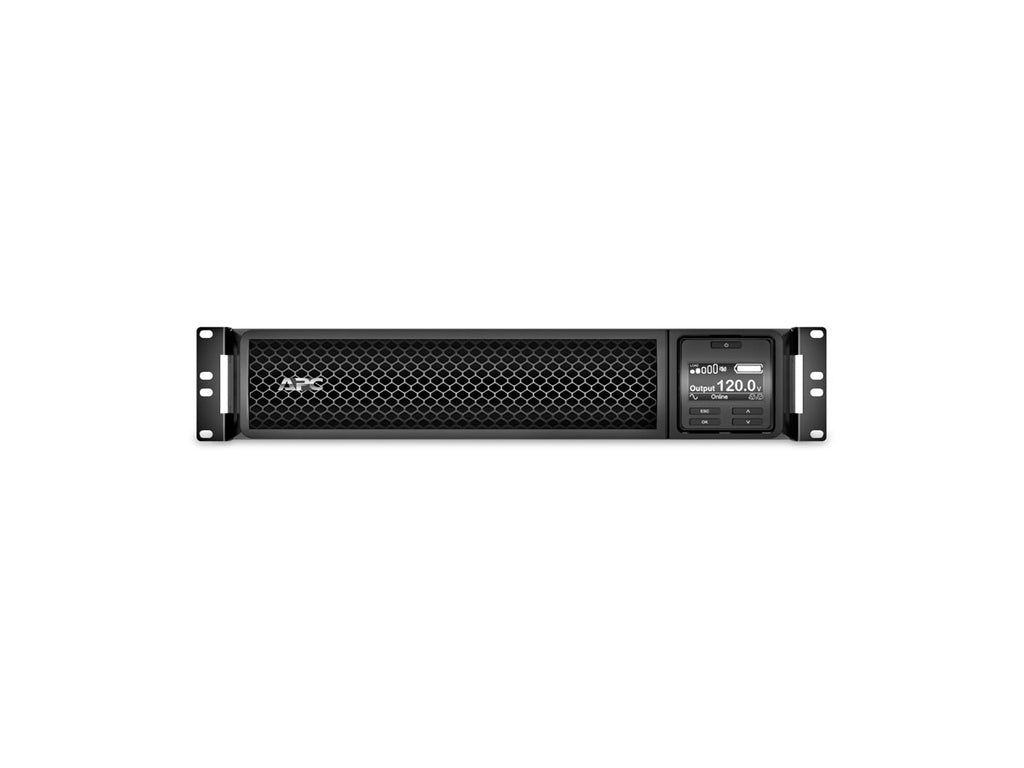 APC Smart-UPS SRT 3000VA RM - UPS (montaje en bastidor) - CA 120 V - 2700 vatios - 3000 VA - Ácido de plomo - RS-232, USB - conectores de salida: 9 - 2U - negro - para P/N: AR4024SP, AR4024SPX429, AR4024SPX431, AR4024SPX432, NBWL0356A, SMX3000HVTUS