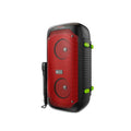 Bocina KlipExtreme BoomFire, conexión Bluetooth v5.0, Función TWS, Iluminación LED Dynamic Flame, 1200W, Negro