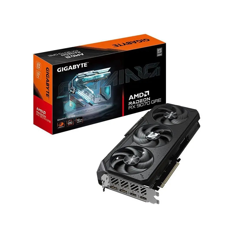Tarjeta de video GIGABYTE GAMING OC Radeon RX9070GRE, 12GB GDDR6, HDMI, DisplayPort, PCI-e 5.0, 192-Bit