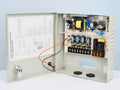 Fuente de poder/Panel de distribución 12V-5A T-VISION, 60W 4 Chanels. no incluye cable AC.