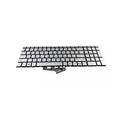 Teclado para HP  ENVY 17m-ce 17m-ce1013dx 17m-ce0013dx, con retroiluminación, Inglés, plateado