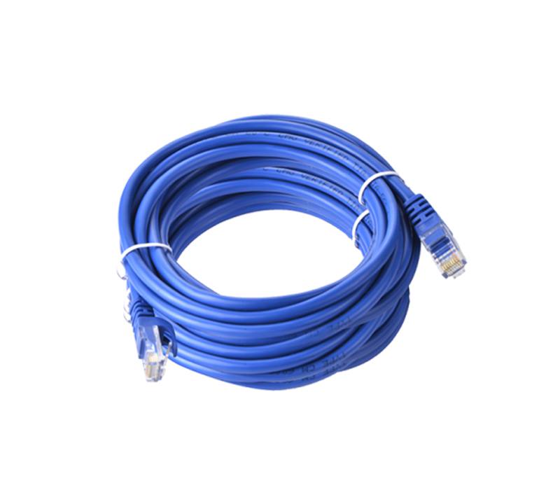 CABLE UTP CAT6 T-VISION - 10M- AZUL, Pass Fluke, 7x 0.2mm