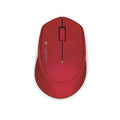 Mouse inalámbrico Logitech M280, 1000dpi, color Rojo