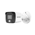 Camara Bullet Hikvision TVI/AHD/CVI/CVBS, 2.8mm, 2MP FHD, IR 20m, Smart Hybrid Light, IP67, Plástico
