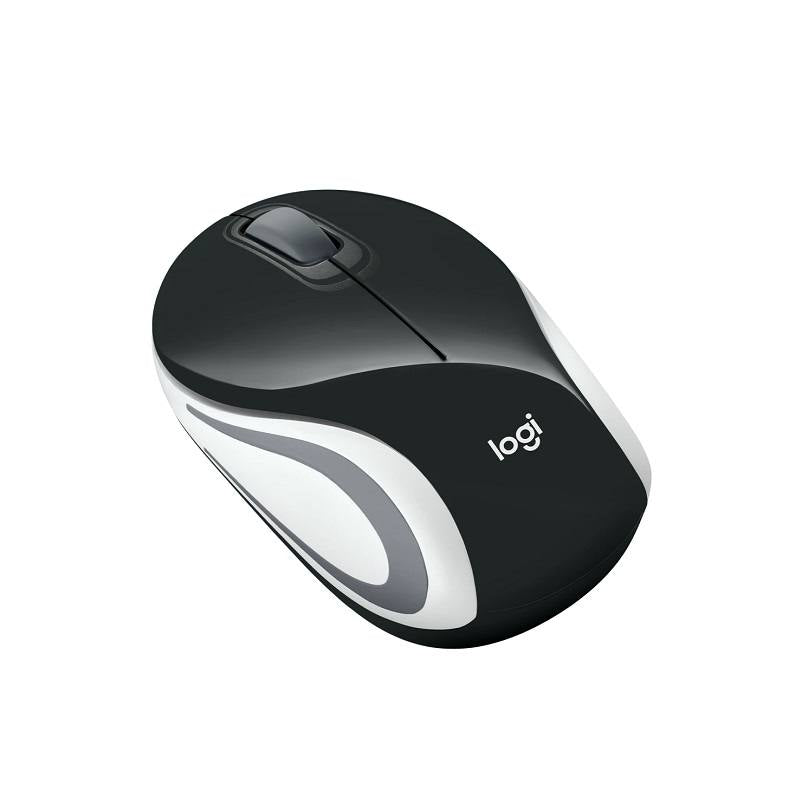 Ratón inalambrico Logitech M187, receptor USB, 1000dpi, Negro