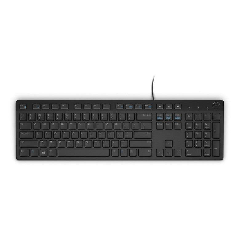 Teclado Dell KB216, Conexión USB, Español, Color Negro