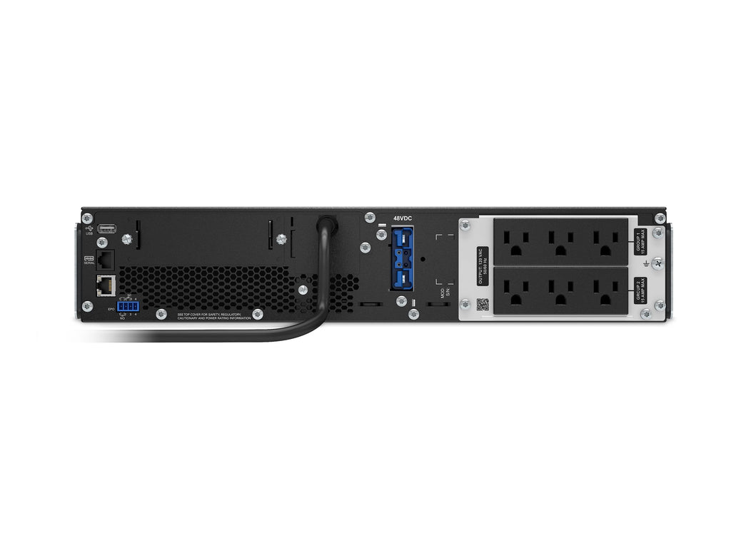 APC Smart-UPS SRT 1500VA RM - UPS (montaje en rack / externo) - CA 120 V - 1.35 kW - 1500 VA - RS-232, USB - conectores de salida: 6 - PFC - 2U - negro