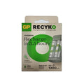 Bateria GP ReCyko AA Recargable 1300mAh, 2 unidades con cargador incluido, New Gen