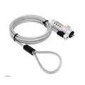 Candado De Seguridad UNNO KL6013SV, Para Portátil, Longitud De 1.8 Metros, Sin Llave