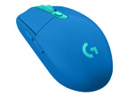 Logitech G G305 - Ratón - óptico - 6 botones - inalámbrico - 2.4 GHz - receptor inalámbrico USB - azul
