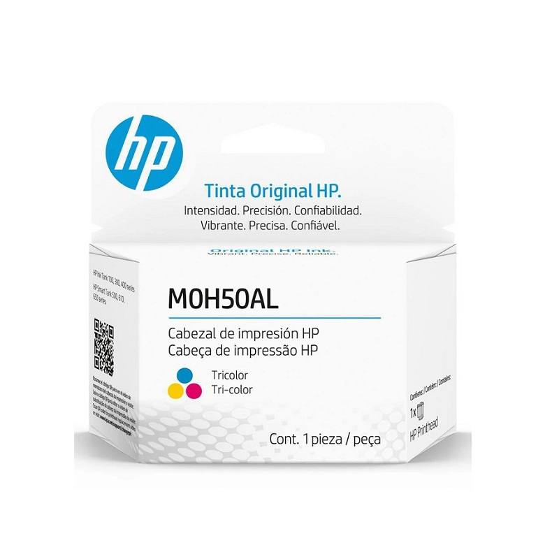 Cabezal para impresora HP GT M0H50AL, Tricolor