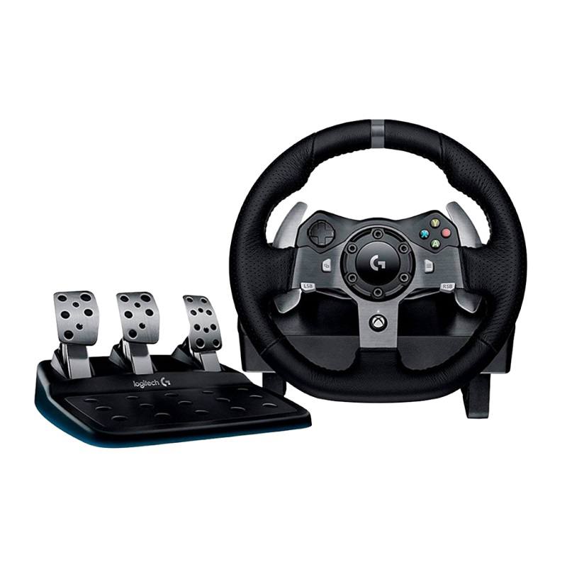 Volante y pedales Logitech G G920 Driving Force Racing Wheel para PC, Xbox XS y Xbox One