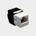 Jack RJ45 CAT6A T-VISION, tipo Keystone FTP, negro