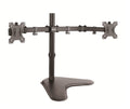 Soporte de escritorio KLIP XTREME para 2 Monitores, 13-32, Rotación 360°, 17.6LBS, con base de sobremesa.