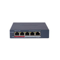 Switch Hikvision DS-3E1105P-EI/M V2, de 4x PoE de 10/100 Mbps, 1x RJ45 de 10/100 Mbps