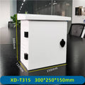 Gabinete XD-T315 T-VISION para equipo de monitoreo, material acero inoxidable impermeable, 300 x 250 x 150mm, Blanco