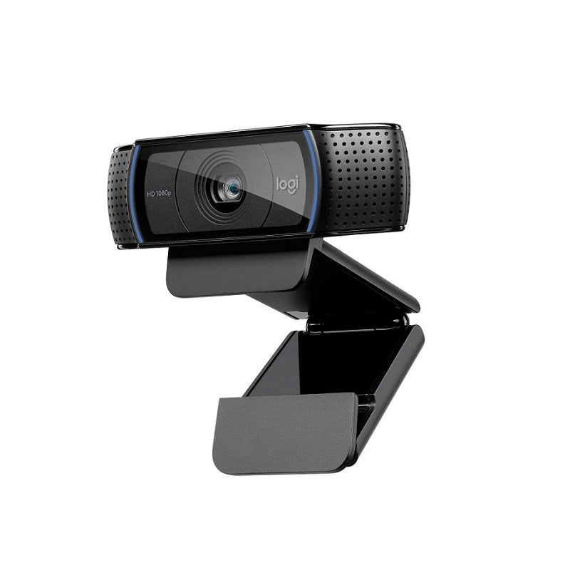 WebCam Logitech HD Pro C920, resolución de 1080p para grabación y vídeo llamadas