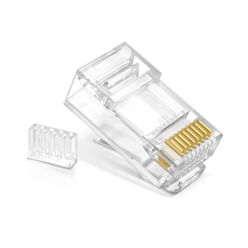Conector de Red RJ45, CAT6 TP-LINK para cable Ethernet, Contactos enchapados en oro de 24k 50U