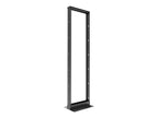 Nexxt Solutions - Rack marco abierto - 2 postes - instalable en el suelo - RAL 9005, negro barniz - 45U - 19"