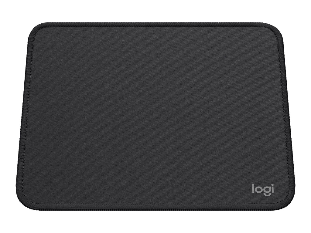 Logitech Studio Series - Alfombrilla de ratón - base de goma antideslizante, fácil deslizamiento, superficie resistente a salpicaduras - grafito