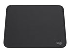 Logitech Studio Series - Alfombrilla de ratón - base de goma antideslizante, fácil deslizamiento, superficie resistente a salpicaduras - grafito