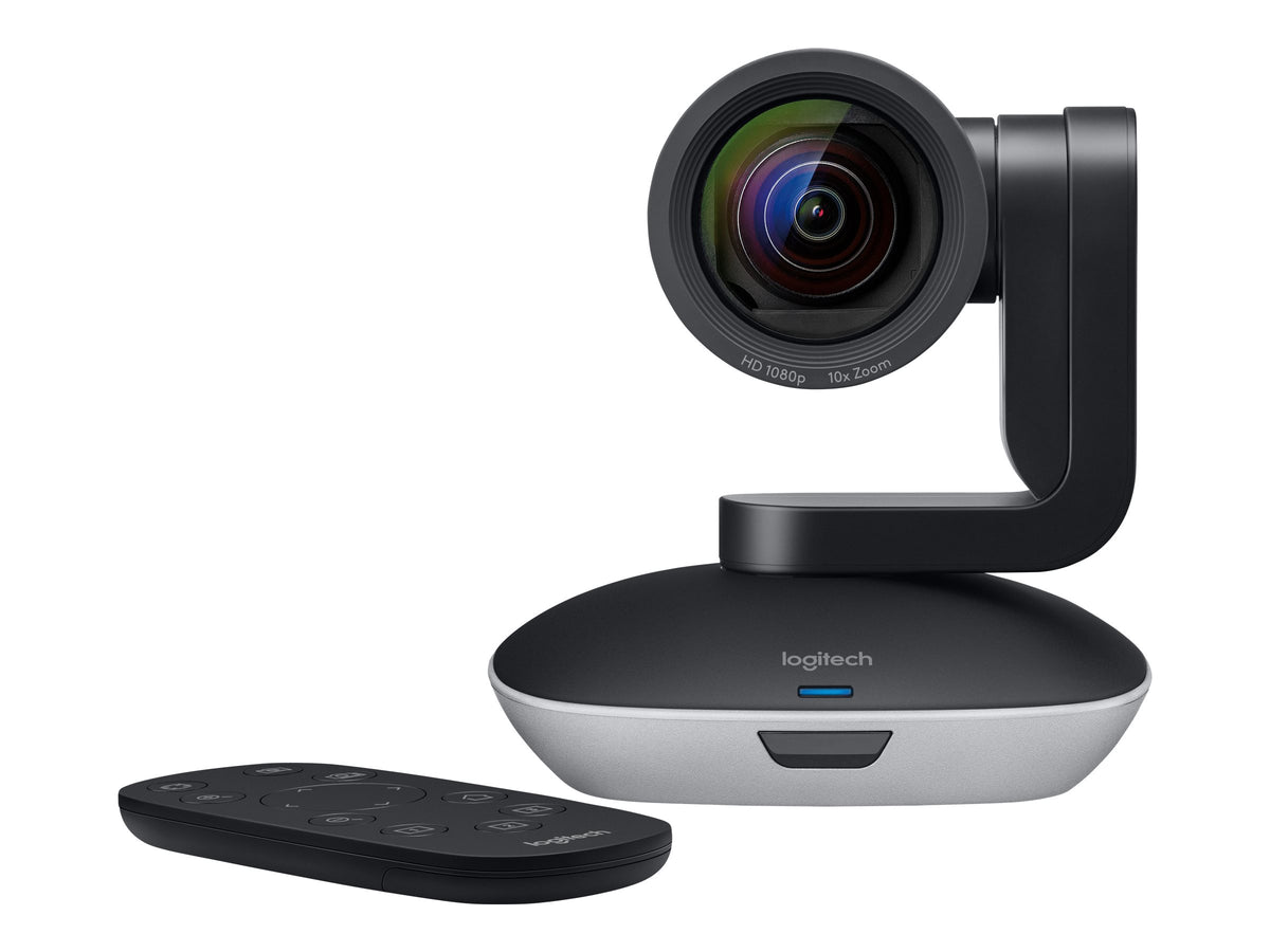 Logitech PTZ Pro 2 - Cámera de conferencias - PTZ - color - 1920 x 1080 - 1080p - motorizado - USB - H.264