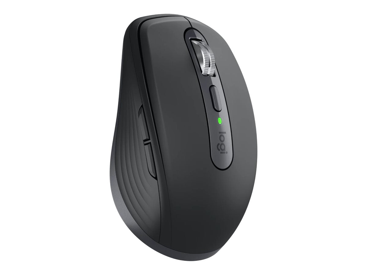 Logitech MX Anywhere 3S - Ratón - óptico - 6 botones - inalámbrico - Bluetooth - Logi Bolt - grafito