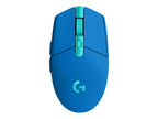 Logitech G G305 - Ratón - óptico - 6 botones - inalámbrico - 2.4 GHz - receptor inalámbrico USB - azul
