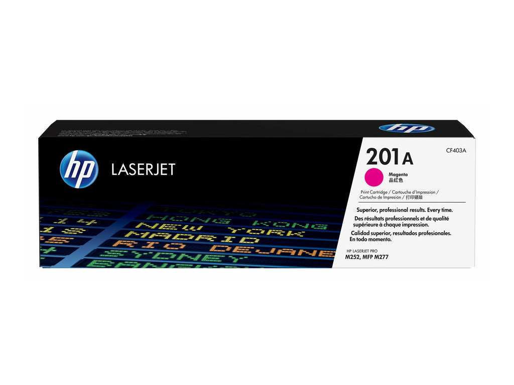 HP 201A - Magenta - original - LaserJet - cartucho de tóner (CF403A) - para Color LaserJet Pro M252dn, M252dw, M252n, MFP M277c6, MFP M277dw, MFP M277n