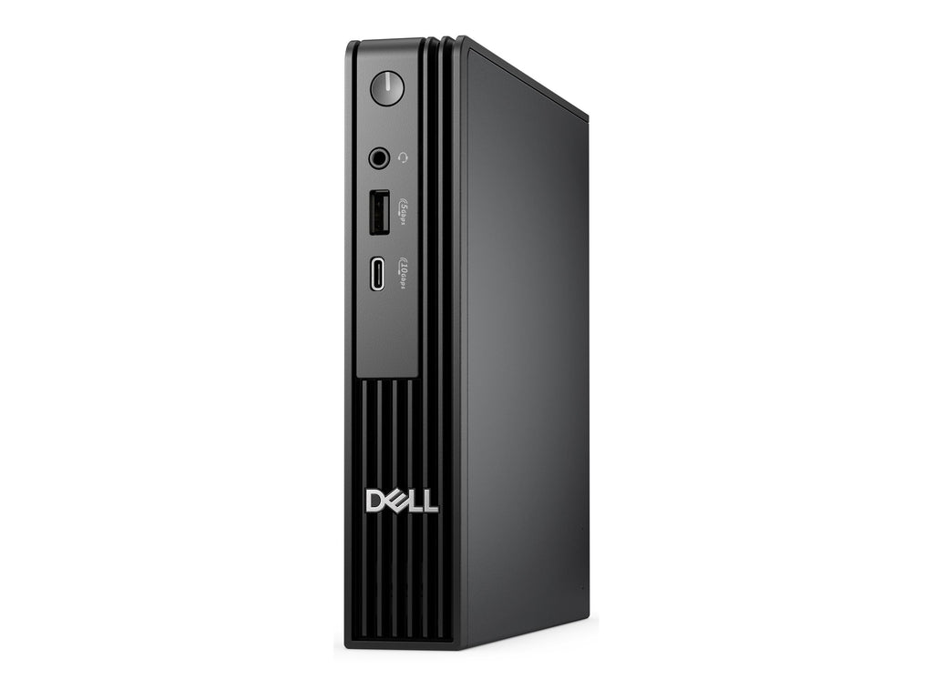 Dell Pro Micro - Mini tower - Intel Core Ultra 7 265T / 5.3 GHz - DDR5 SDRAM - 512 GB Hard Drive Capacity - Integrated graphics - Windows 11 Pro - QCM1250