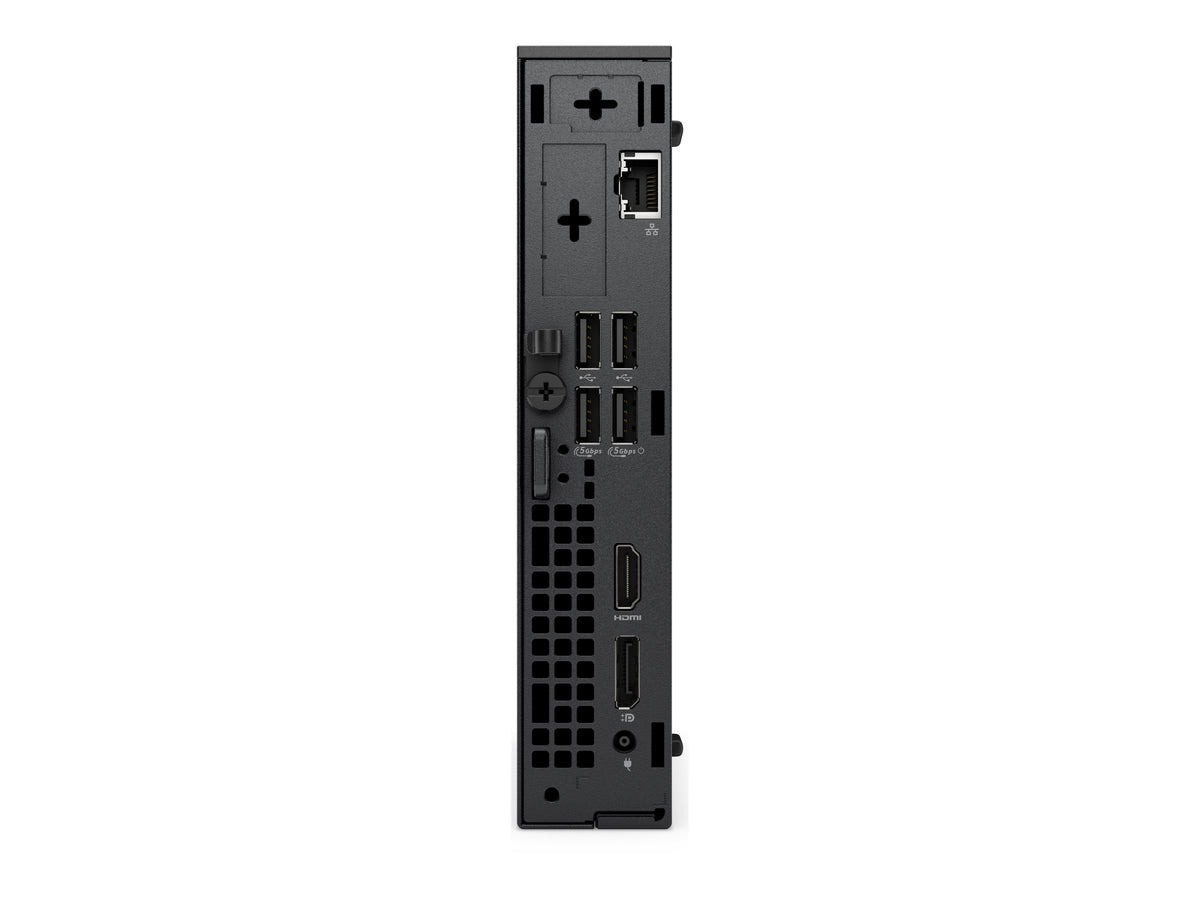 Dell Pro Micro - Mini tower - Intel Core Ultra 7 265T / 5.3 GHz - DDR5 SDRAM - 512 GB Hard Drive Capacity - Integrated graphics - Windows 11 Pro - QCM1250