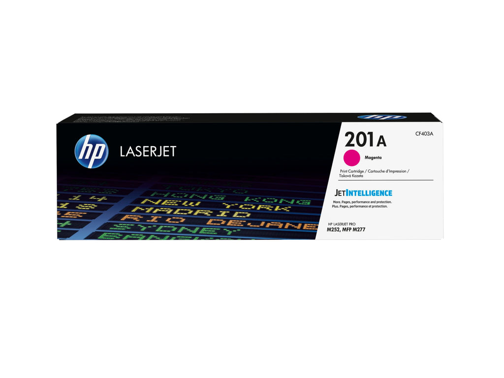HP 201A - Magenta - original - LaserJet - cartucho de tóner (CF403A) - para Color LaserJet Pro M252dn, M252dw, M252n, MFP M277c6, MFP M277dw, MFP M277n