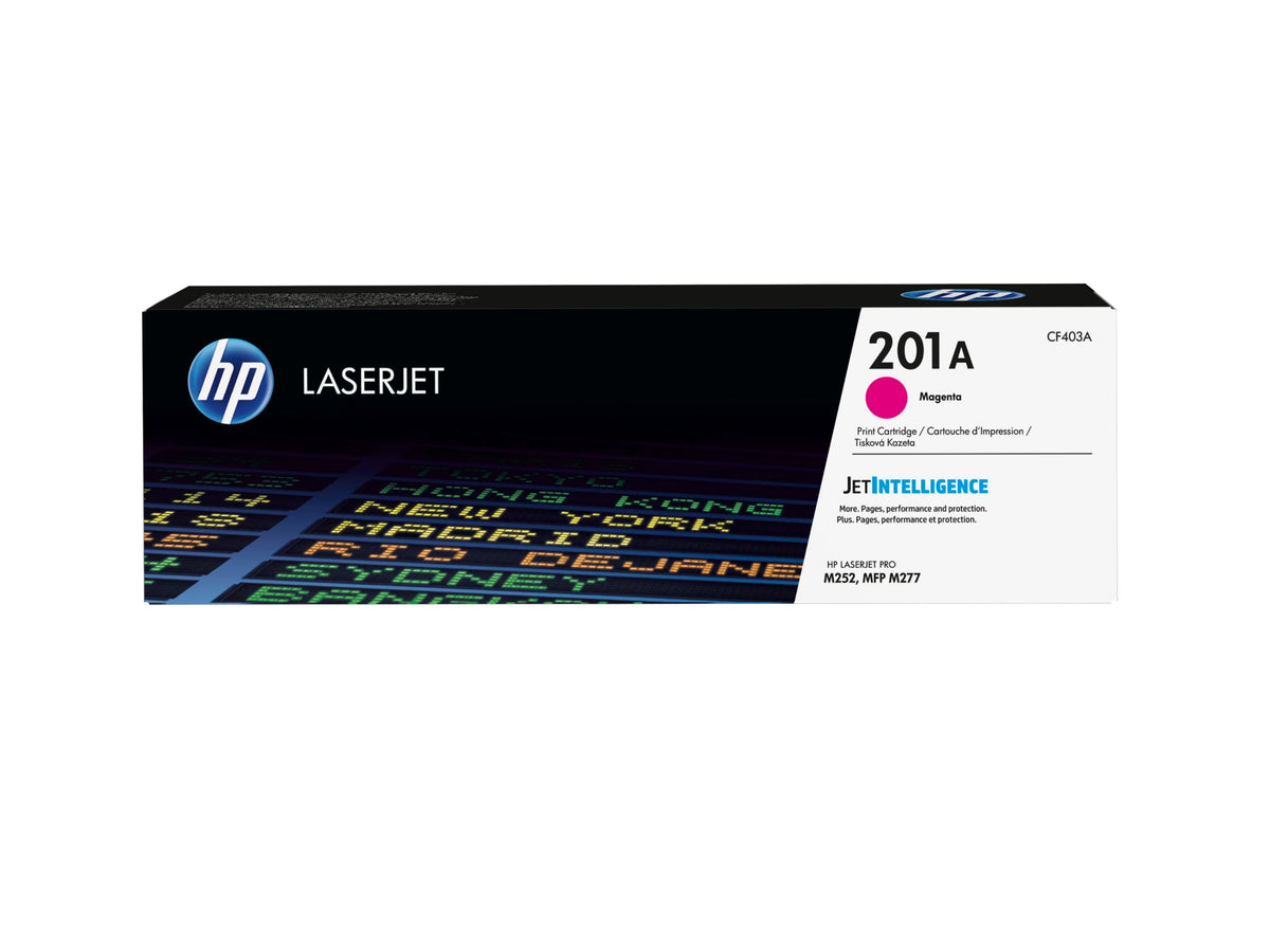 HP 201A - Magenta - original - LaserJet - cartucho de tóner (CF403A) - para Color LaserJet Pro M252dn, M252dw, M252n, MFP M277c6, MFP M277dw, MFP M277n
