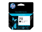 HP 711 - 80 ml - negro - original - cartucho de tinta - para DesignJet T100, T120, T120 ePrinter, T125, T130, T520, T520 ePrinter, T525, T530
