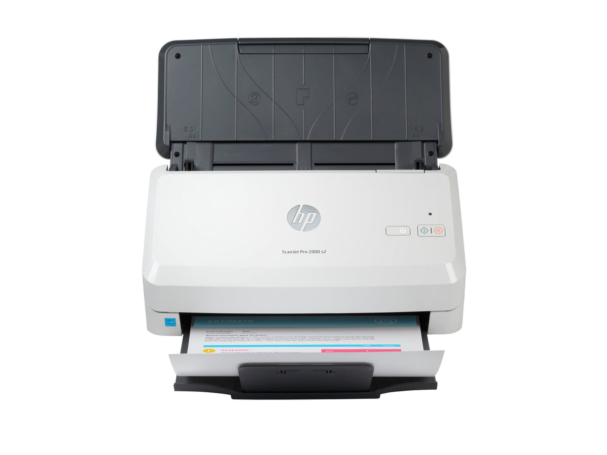 HP Scanjet Pro 2000 s2 Sheet-feed - Escáner de documentos - CMOS / CIS - a dos caras - 216 x 3100 mm - 600 ppp x 600 ppp - hasta 35 ppm (mono) - Alimentador automático de documentos (ADF) (50 hojas) - hasta 3500 exploraciones por día - USB 3.0