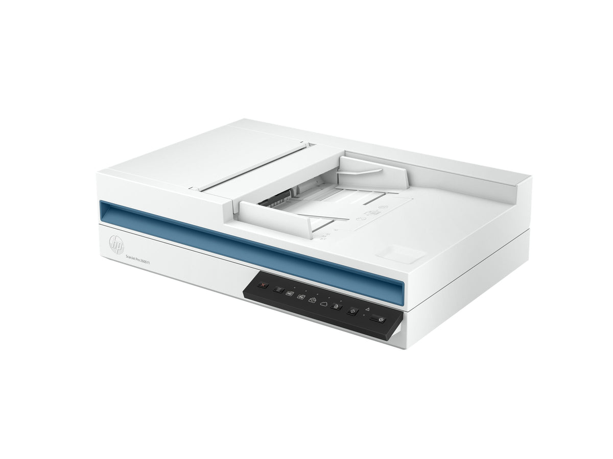HP Scanjet Pro 2600 f1 - Escáner de documentos - CMOS / CIS - a dos caras - A4/Legal - 1200 ppp x 1200 ppp - hasta 25 ppm (mono) / hasta 25 ppm (color) - Alimentador automático de documentos (ADF) (60 hojas) - hasta 1500 exploraciones por día - USB 2.0