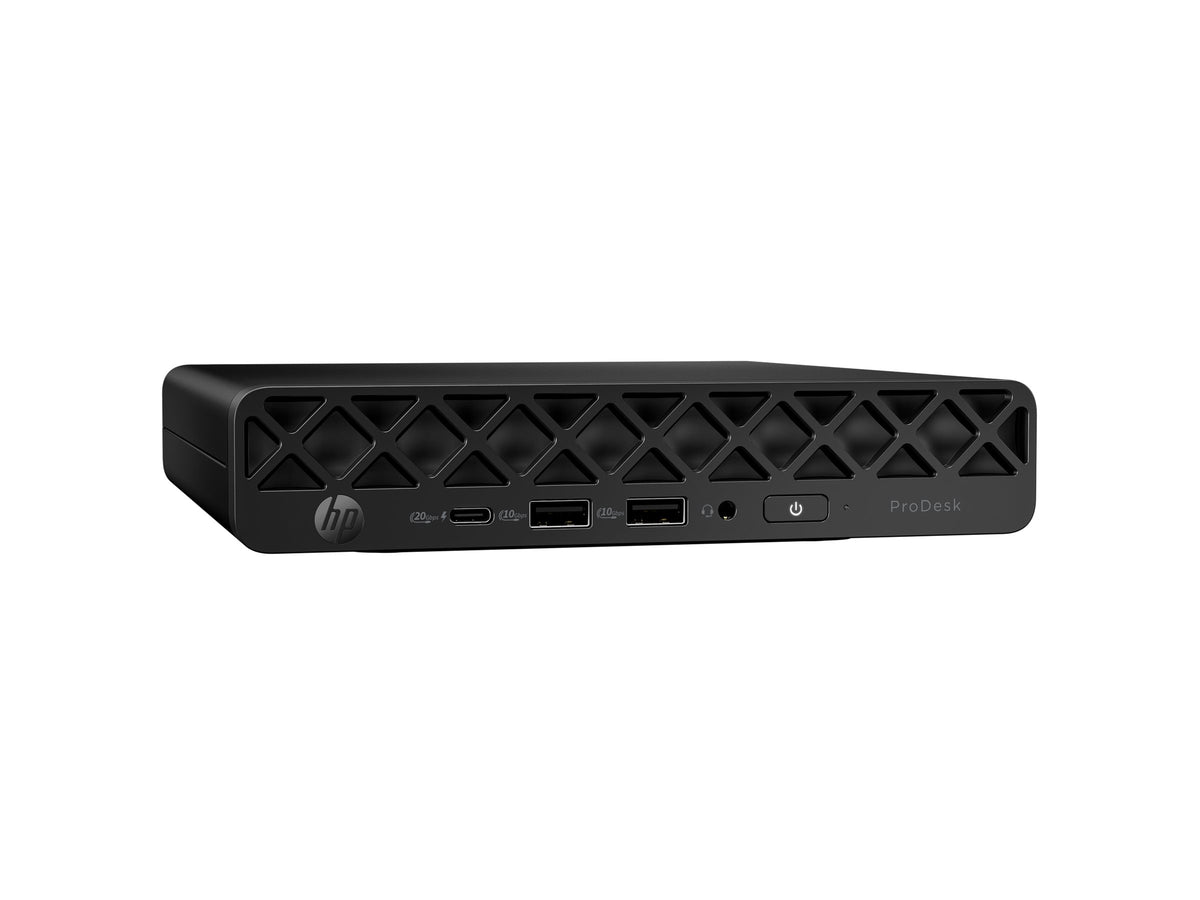 HP ProDesk - Mini tower - Intel Core Ultra 7 265T / 5.3 GHz - DDR5 SDRAM - Integrated graphics - Windows 11 Pro
