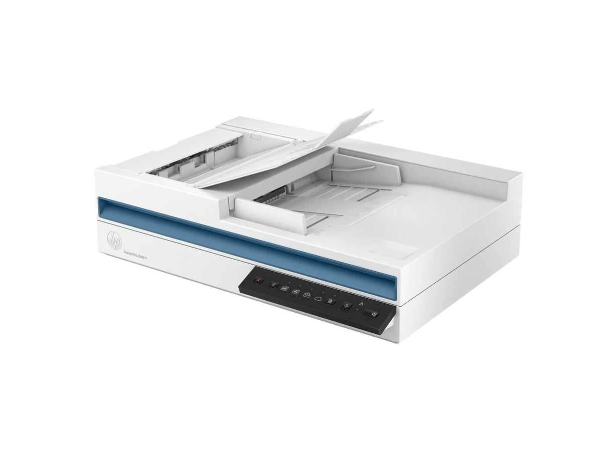 HP Scanjet Pro 2600 f1 - Escáner de documentos - CMOS / CIS - a dos caras - A4/Legal - 1200 ppp x 1200 ppp - hasta 25 ppm (mono) / hasta 25 ppm (color) - Alimentador automático de documentos (ADF) (60 hojas) - hasta 1500 exploraciones por día - USB 2.0