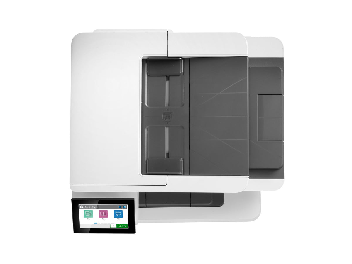 HP LaserJet Enterprise MFP M430f - Impresora multifunción - B/N - laser - 216 x 297 mm (original) - A4 (material) - hasta 40 ppm (copiando) - hasta 42 ppm (impresión) - 350 hojas - 33.6 Kbps - USB 2.0, Gigabit LAN, host USB 2.0