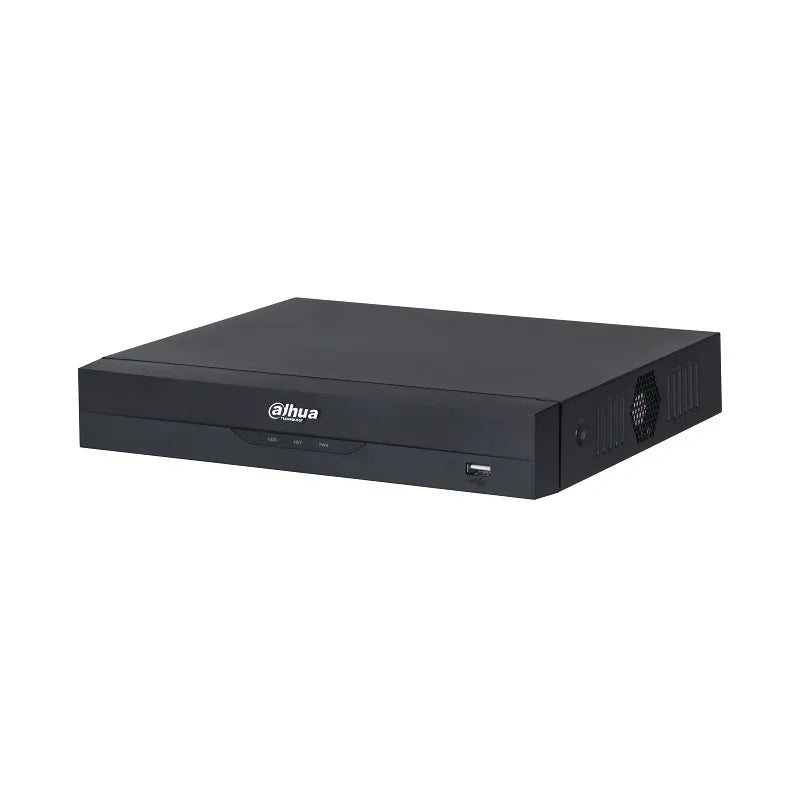NVR DAHUA WizSense 8CH H.265+/ MJPEG, 8MP 4K, 8 puertos PoE , HDMI/VGA, 2x 8TB HDD, 1U