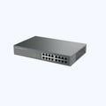 Switch GrandStream GWN7702P de 16 puertos Gigabit 100/1000/1000Mbps, 8 puertos poe, 145W